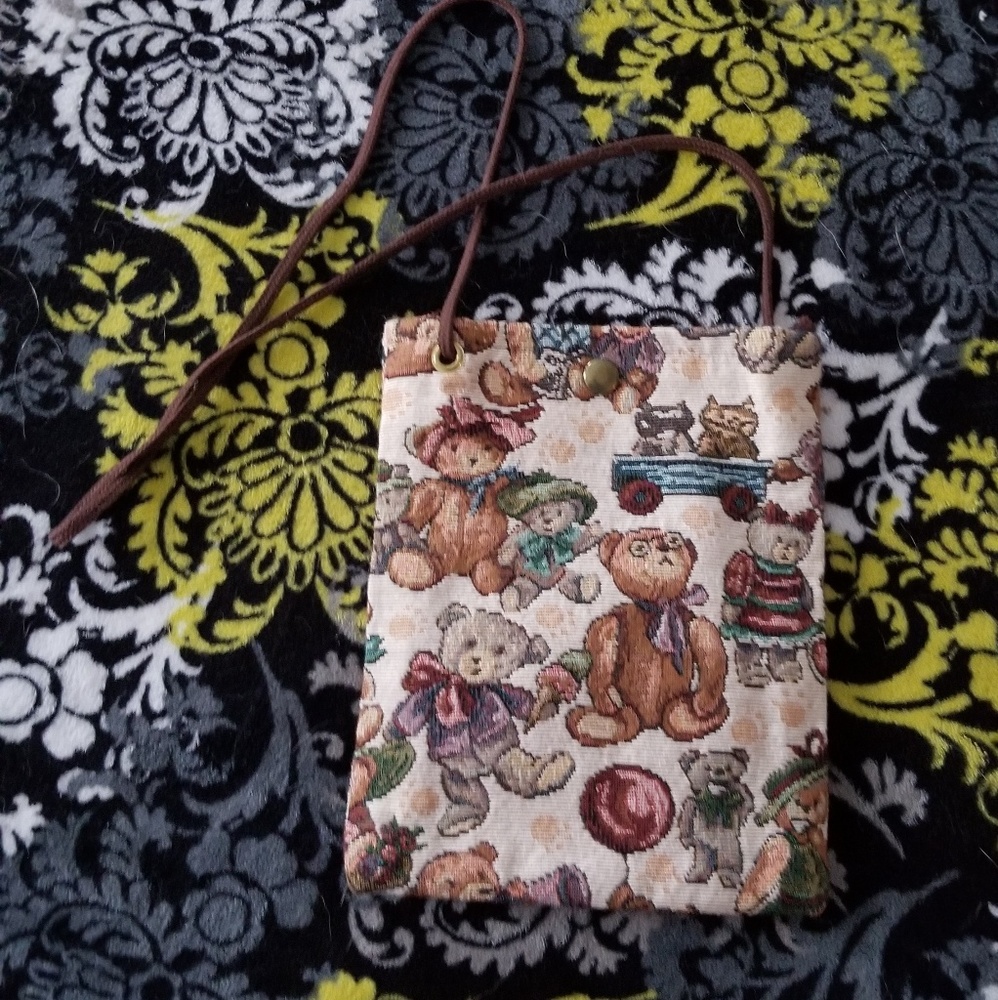 Teddy bear purse